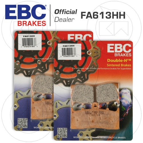 Front brake pads - sinter, ebc