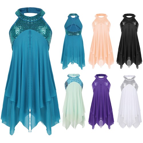 Girls halter lyrical dance - girls,