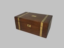 Antique Writing Slope, Brass