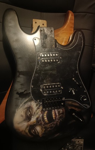 Stratocaster loaded guitar - loaded,