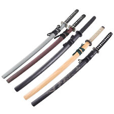 Wooden Sword Japanese Bokken Martial Samurai Kendo Cosplay Props with Scabbard