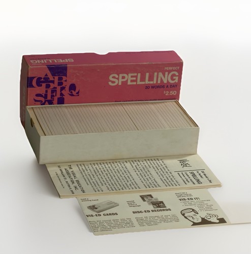 1964 flash cards words a - words,