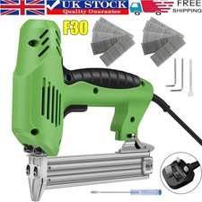 2000W Nail Gun Staple Gun Corded Electric Stapler Tool Carpentry Kit with Nails