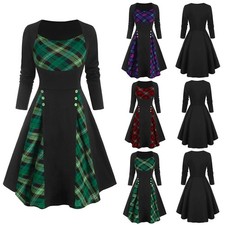 Women Long Sleeve Check Fancy