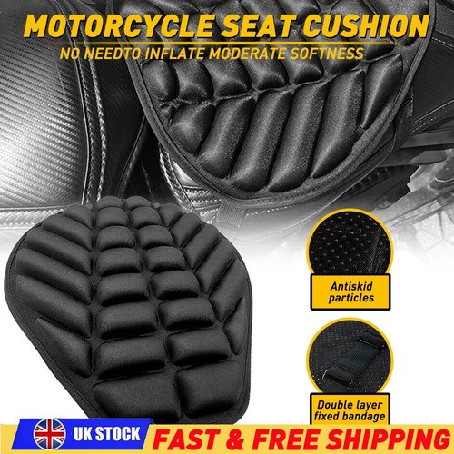 Motorcycle seat pad comfort - 3d,