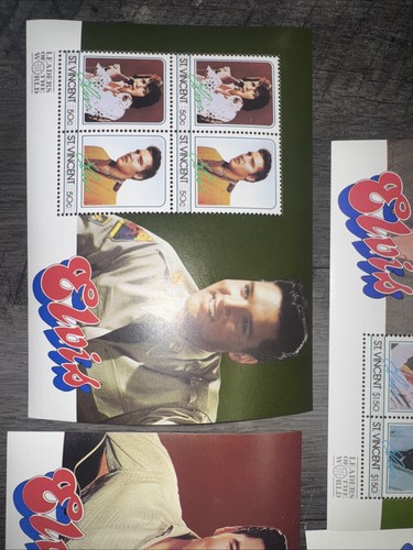 The elvis presley stamp - the,