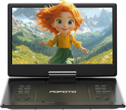 Portable dvd player with - 15.7",