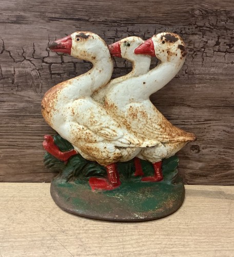 Vintage cast iron white - cast,