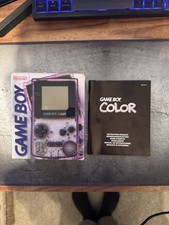 Nintendo GameBoy Color Clear