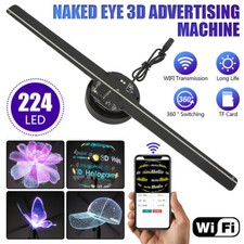 NEW 3D Hologram LED Fan