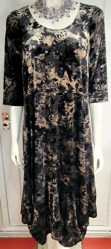 Chesca velvet devore dress new - chesca,
