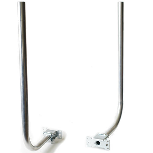 Aerial pole bracket l - aerial,