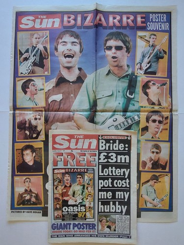 Oasis tour 97 giant - -, on