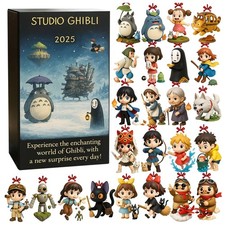 2025 Classic Studio Ghibli Anime Advent Calendar Collectibles Decoration NP9