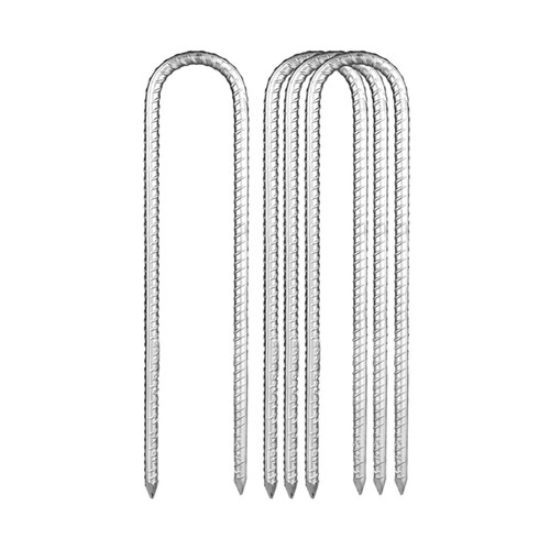 Shaped rebar stakes heavy - 4x, u-shaped
