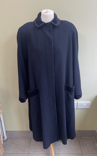 Laura ashley vintage navy - vintage, wool