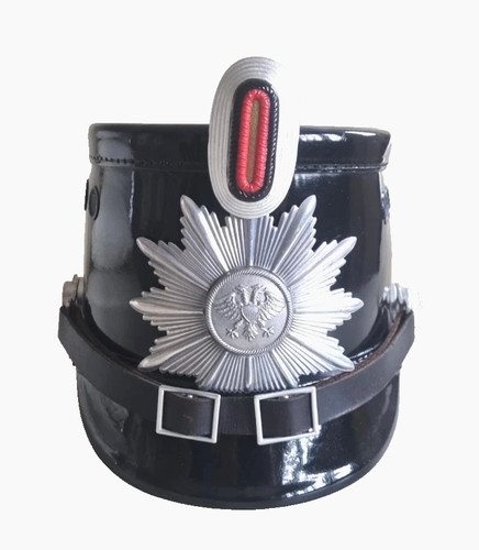 Old police tschako excellent - tschako,,
