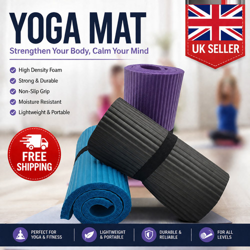 Yoga mat 15mm - mat, exercise