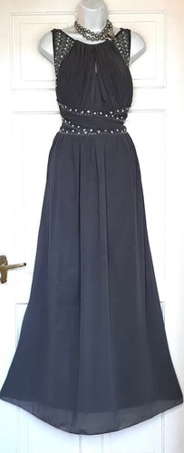 Quiz grey embroidered beaded - quiz,