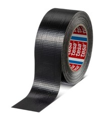 NASTRO ADESIVO TELATO RINFORZATO AMERICANO mm50X25mt NERO TESA