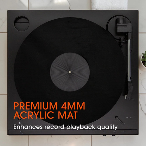 Spincare turntable mat - spincare, black
