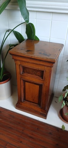 Oak cupboard bedside - oak,