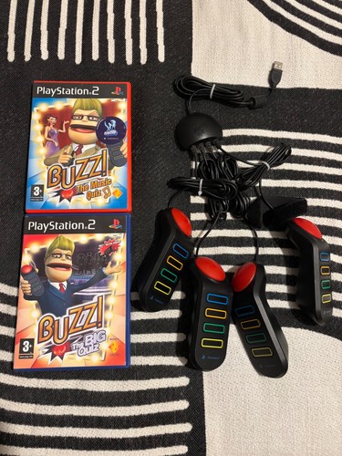 Sony playstation buzz buzzers - buzz!,