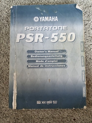Yamaha portatone psr - portatone, psr-550