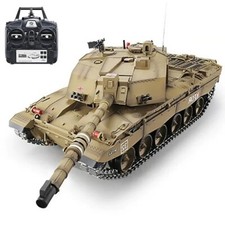 Challenger 2 Tank RC Remote Control Pro 1/16 Upgraded Smoke Sound BB HengLong