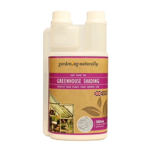 Greenhouse glass chalk shading - chalk,