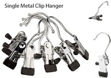 Metal clip Hanger  SINGLE PEG