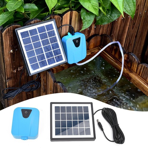 Solar powered oxygenator pond - solar,