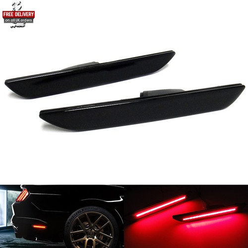 Black lens rear bumper - lens,