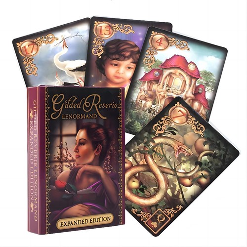 Lenormand oracle body gilded - lenormand,