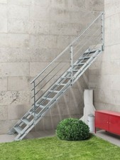 Space Saving Loft Staircase, Adjustable, Optional balustrade, Zinc S