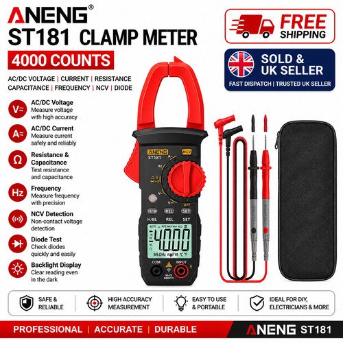 Aneng st181 digital clamp - digital,