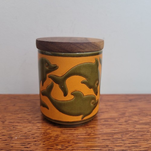 Hornsea pottery dolphin jar - pottery,