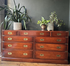 ANTIQUE CAMPAIGN MILITARY