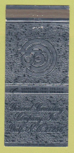 Matchbook cover general - matchbook,