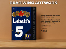 Williams F1 Rear Wing Replica Endplate Display Piece Nigel Mansell - Scuderia GP