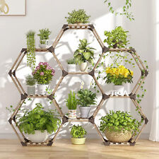 9 Tier Hexagonal Plant Stand