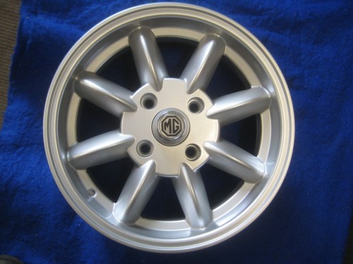 Mgb alloy wheels 14 set - 5.5,