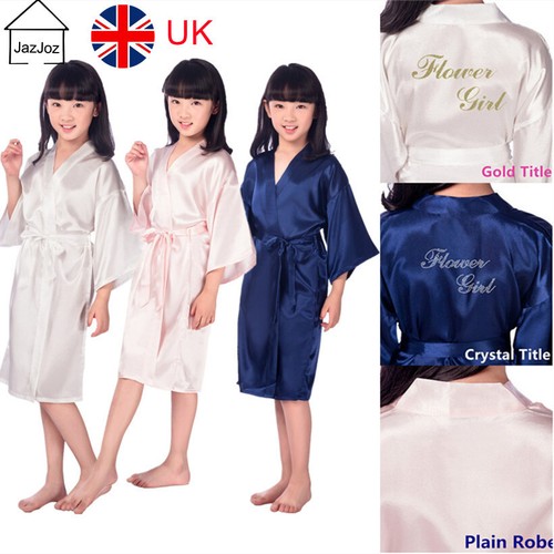 Silk satin flower - uk, girls