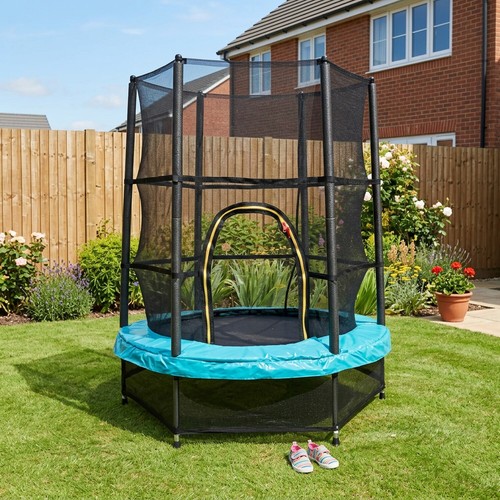 5ft kids trampoline with - 4.5ft,