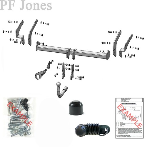 Pct towbar for toyota rav - rav, 4
