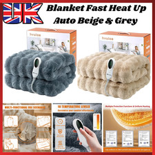Heated Electric Throw Blanket