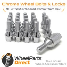 Wheel Bolts & Locks 16+4 for