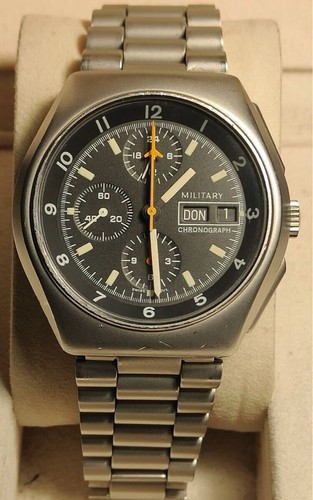 Tutima military chronograph - tutima,