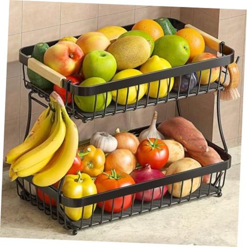 Tier large fruit basket - fruit, for