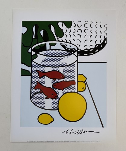 Roy lichtenstein signed still - roy,